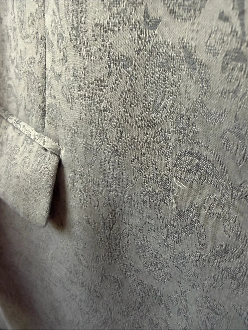 Robert Graham Light Gray Paisley Sport Coat